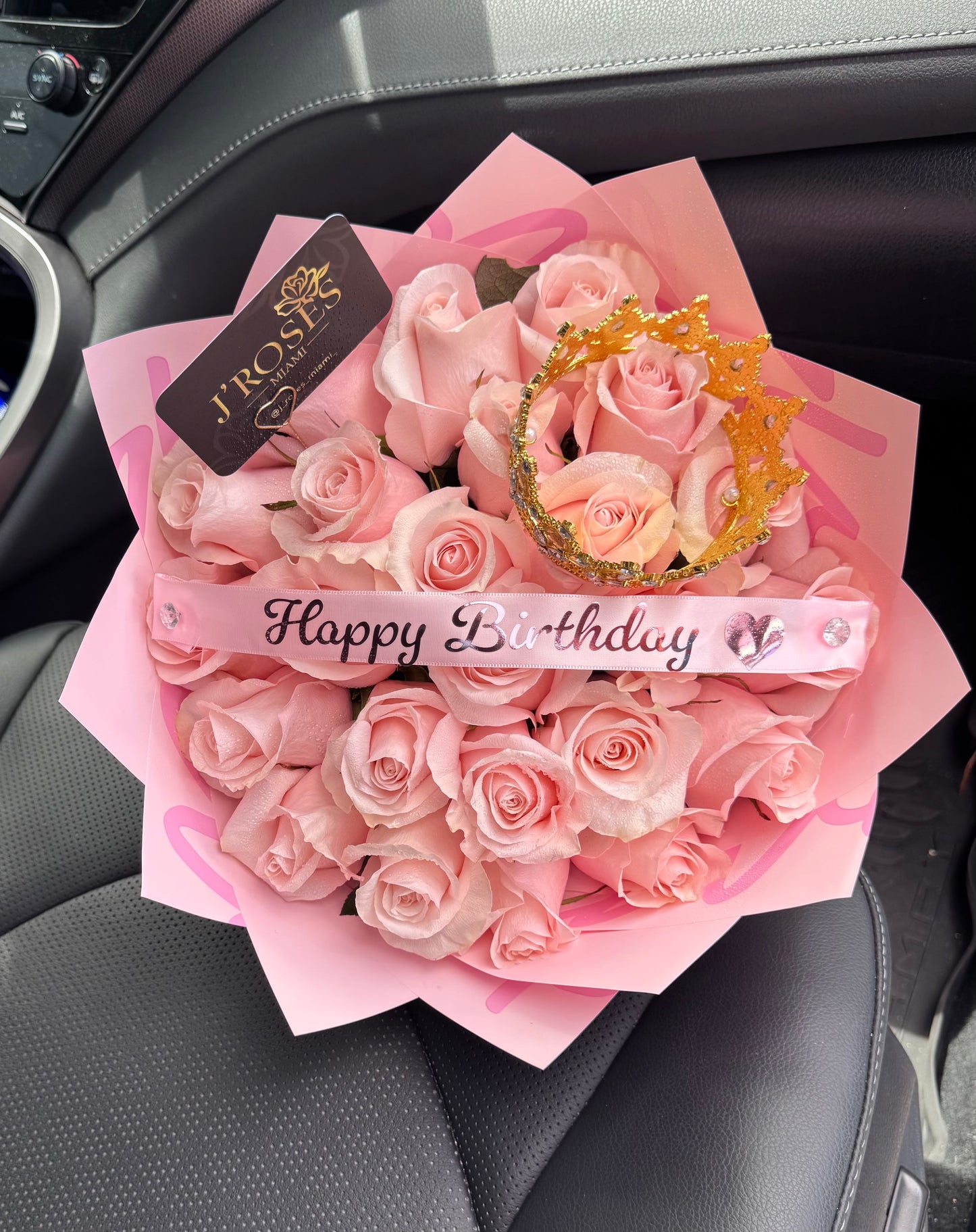 Pink Roses Bouquet