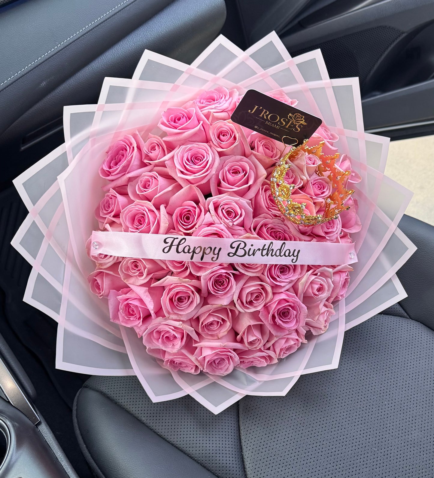 Pink Roses Bouquet