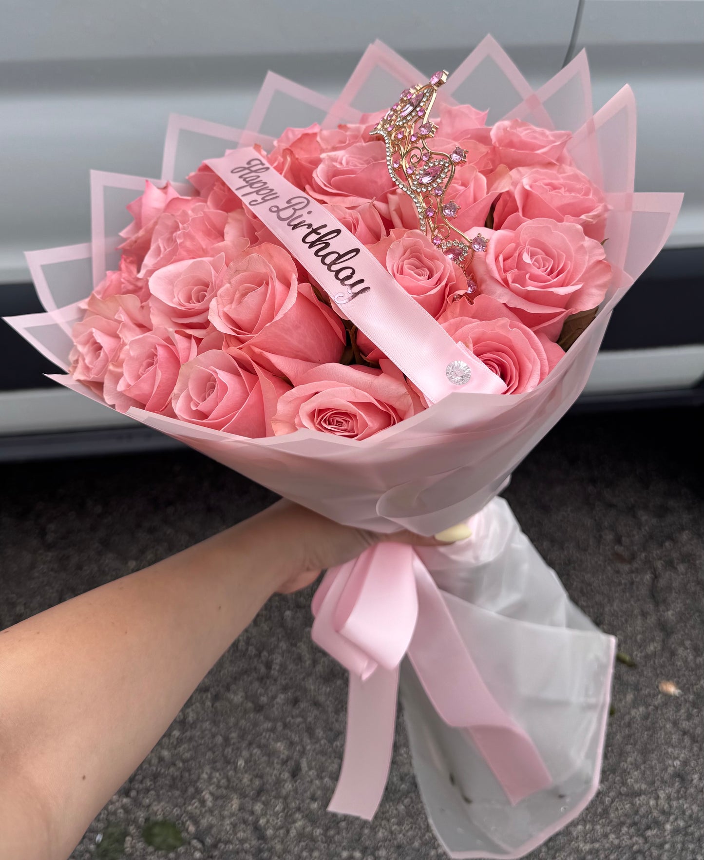 Pink Roses Bouquet