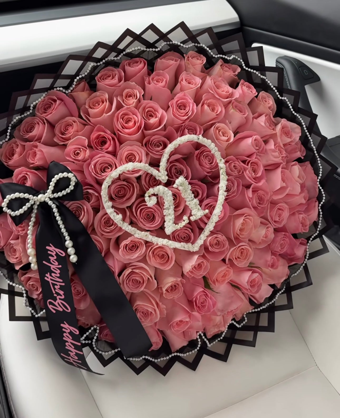 Pink Roses Bouquet