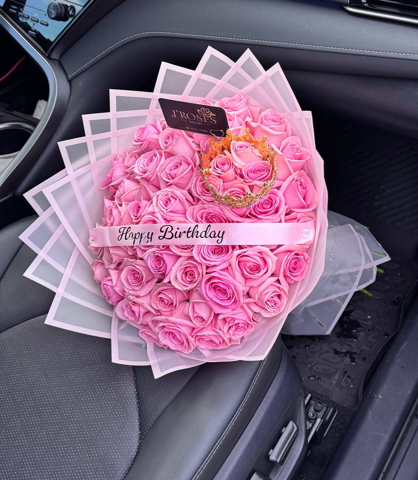Pink Roses Bouquet