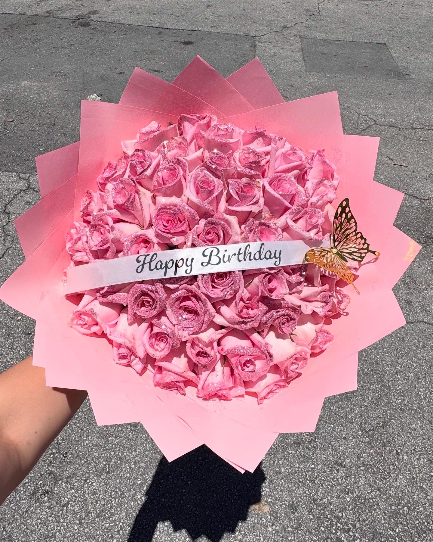 Pink Roses Bouquet