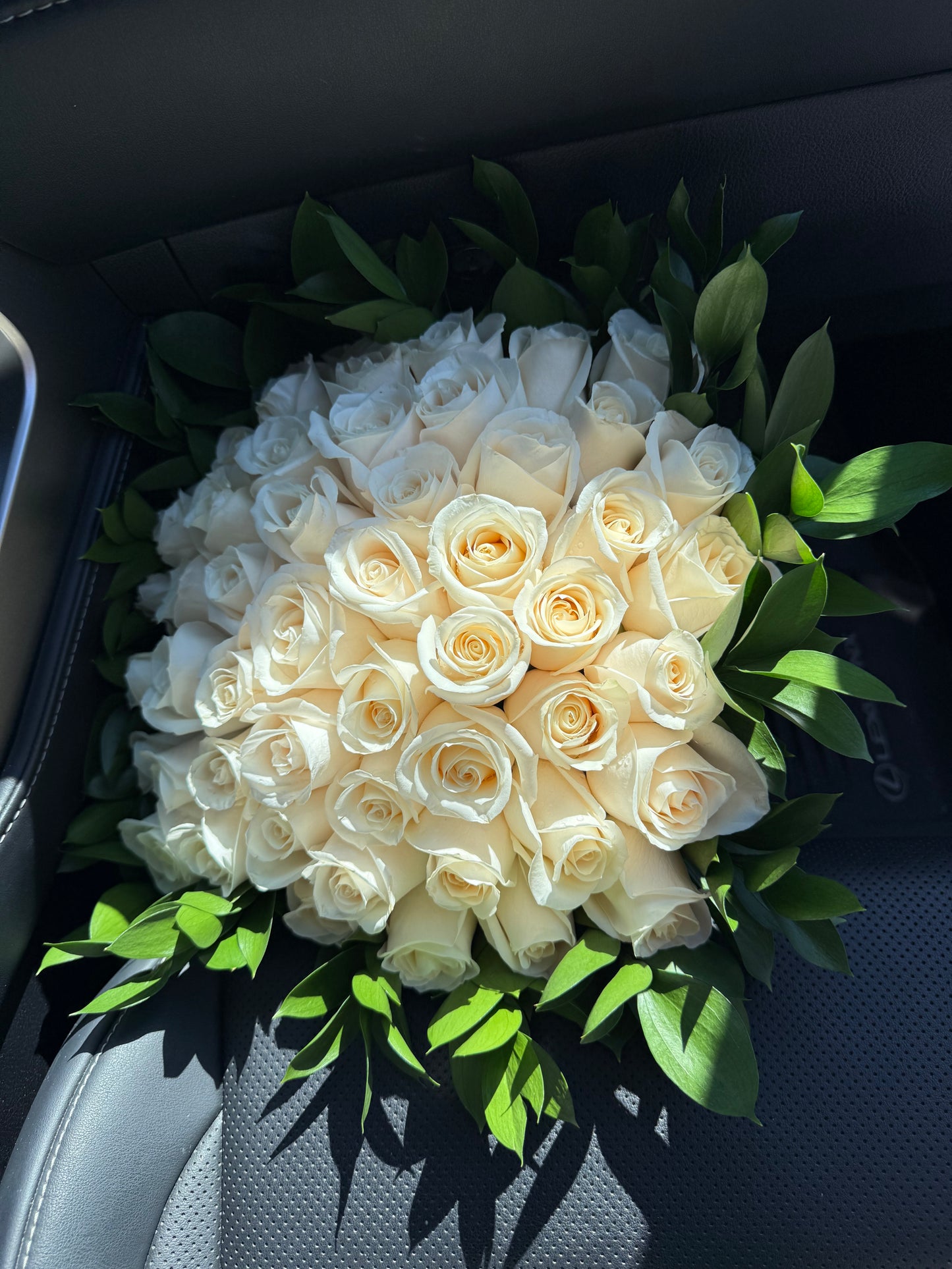 White Roses Bouquet