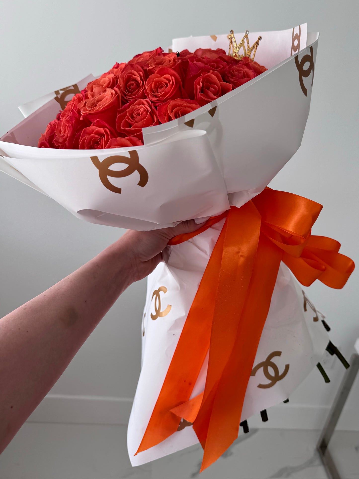 Orange Roses Bouquet