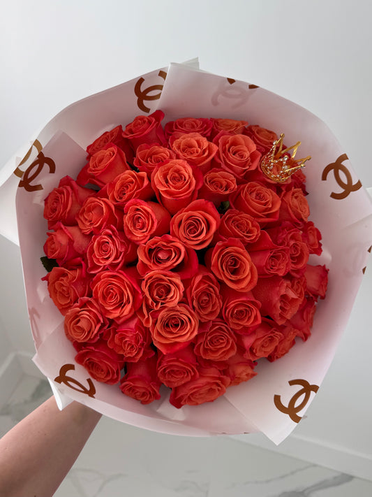 Orange Roses Bouquet