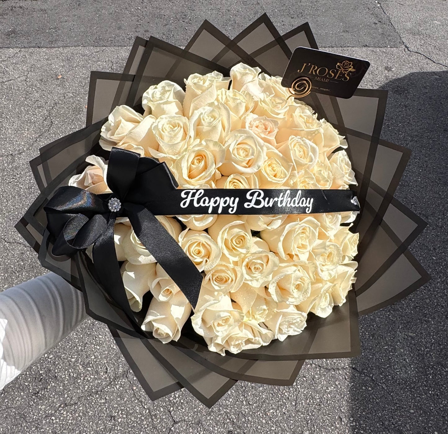 White Roses Bouquet