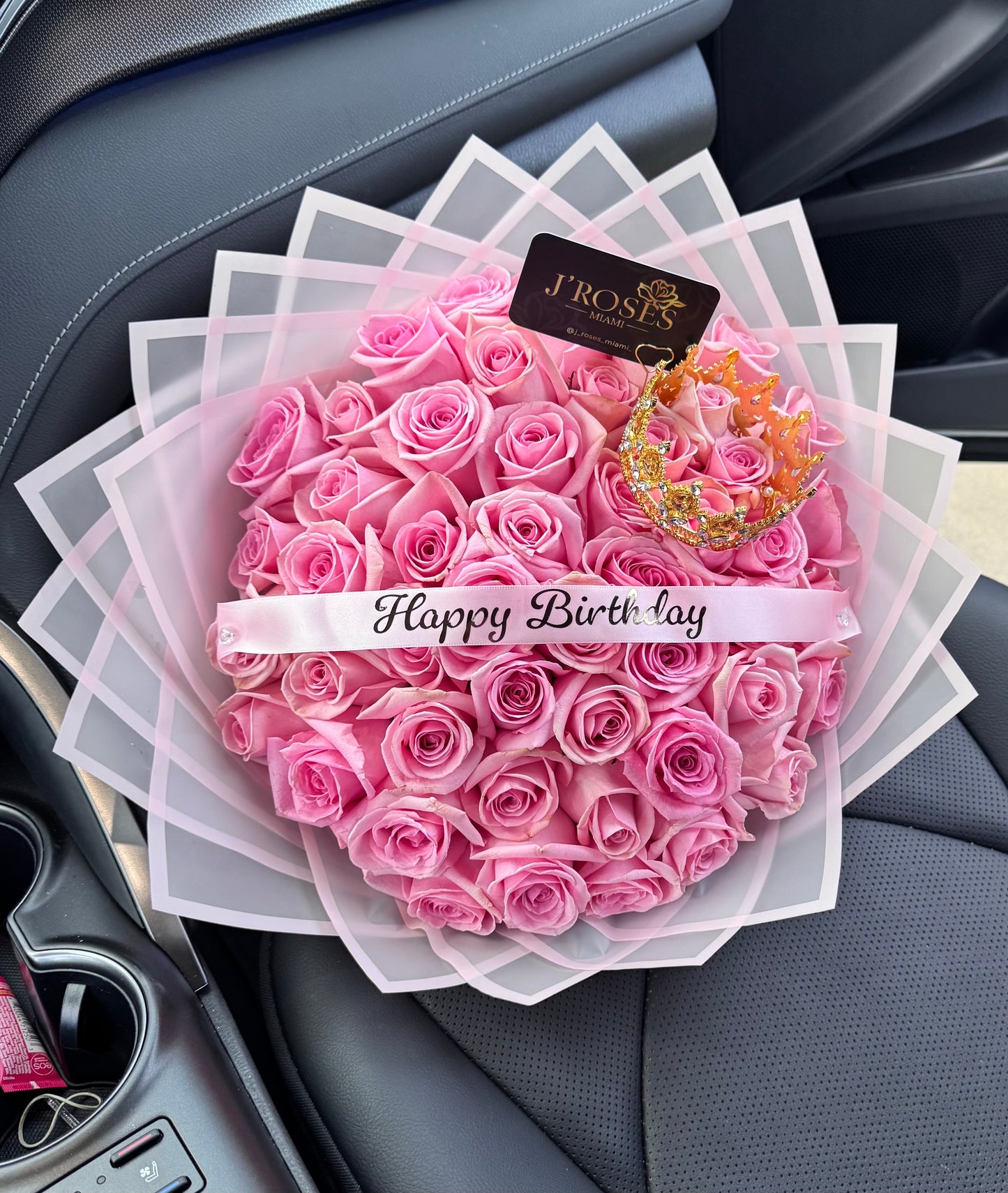 Pink Roses Bouquet