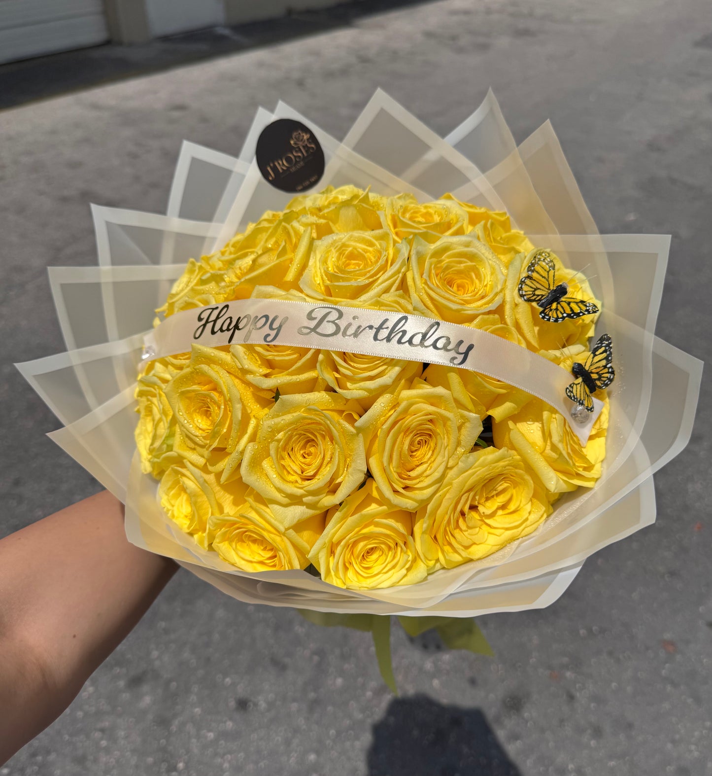 Yellow Roses Bouquet