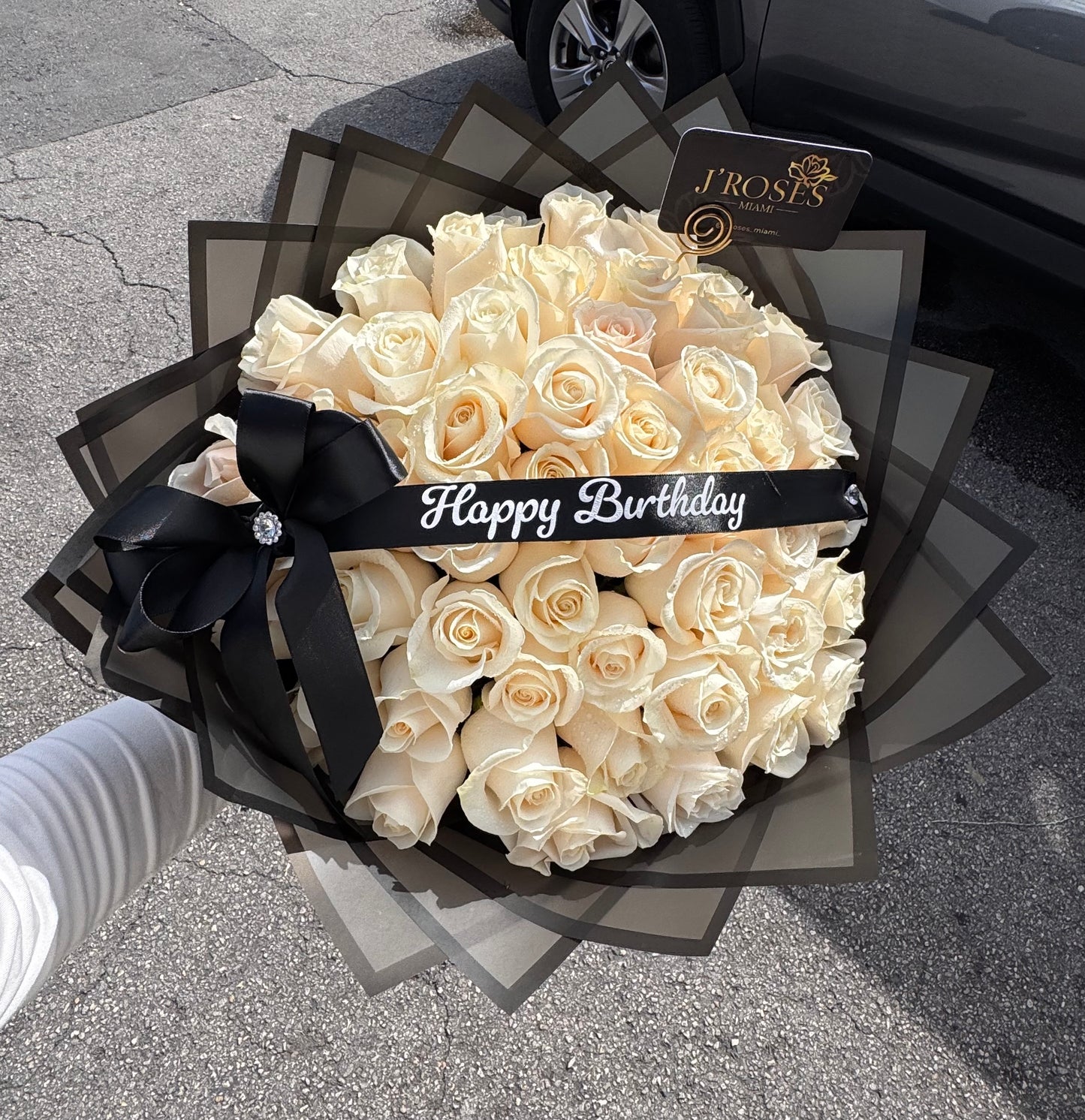 White Roses Bouquet