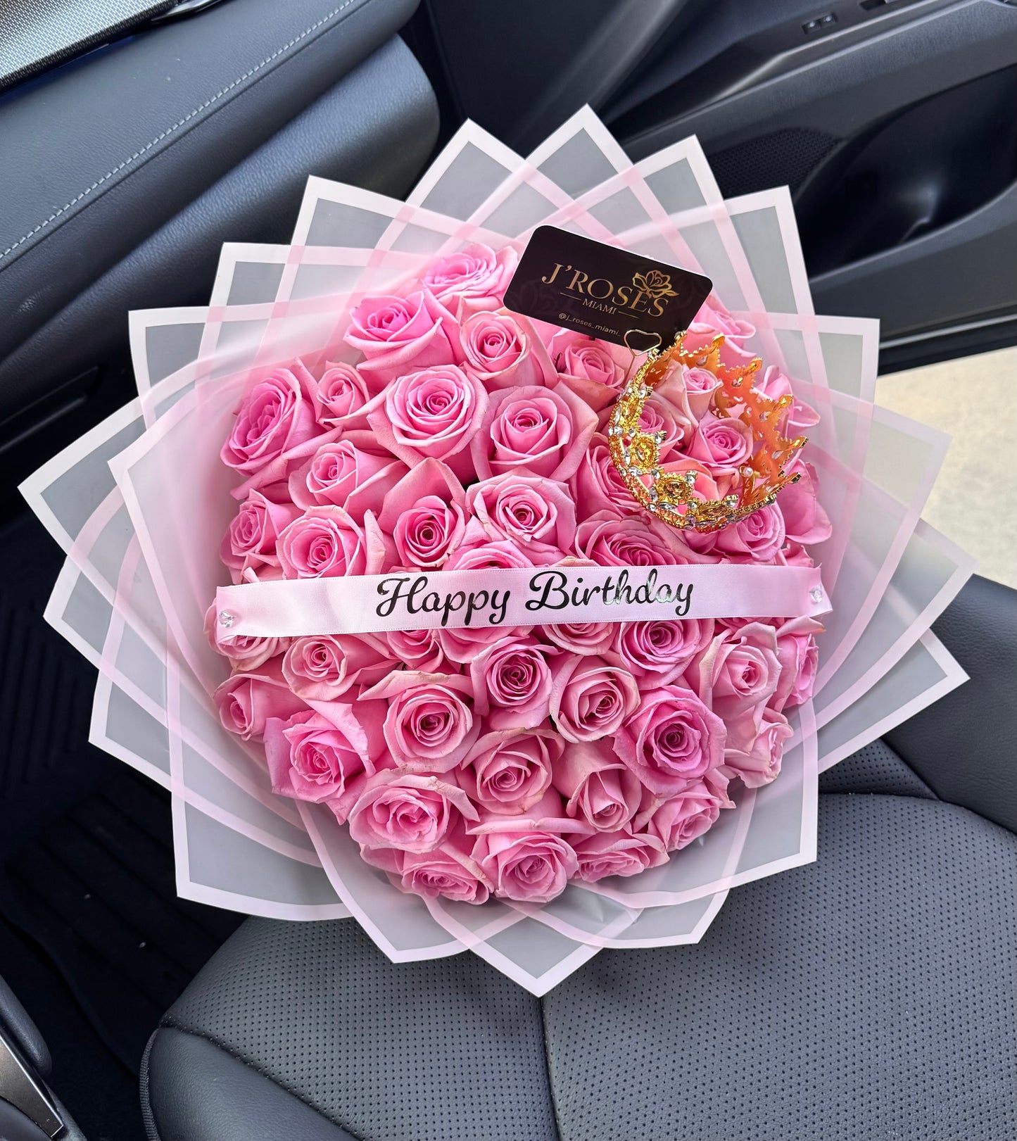 Pink Roses Bouquet