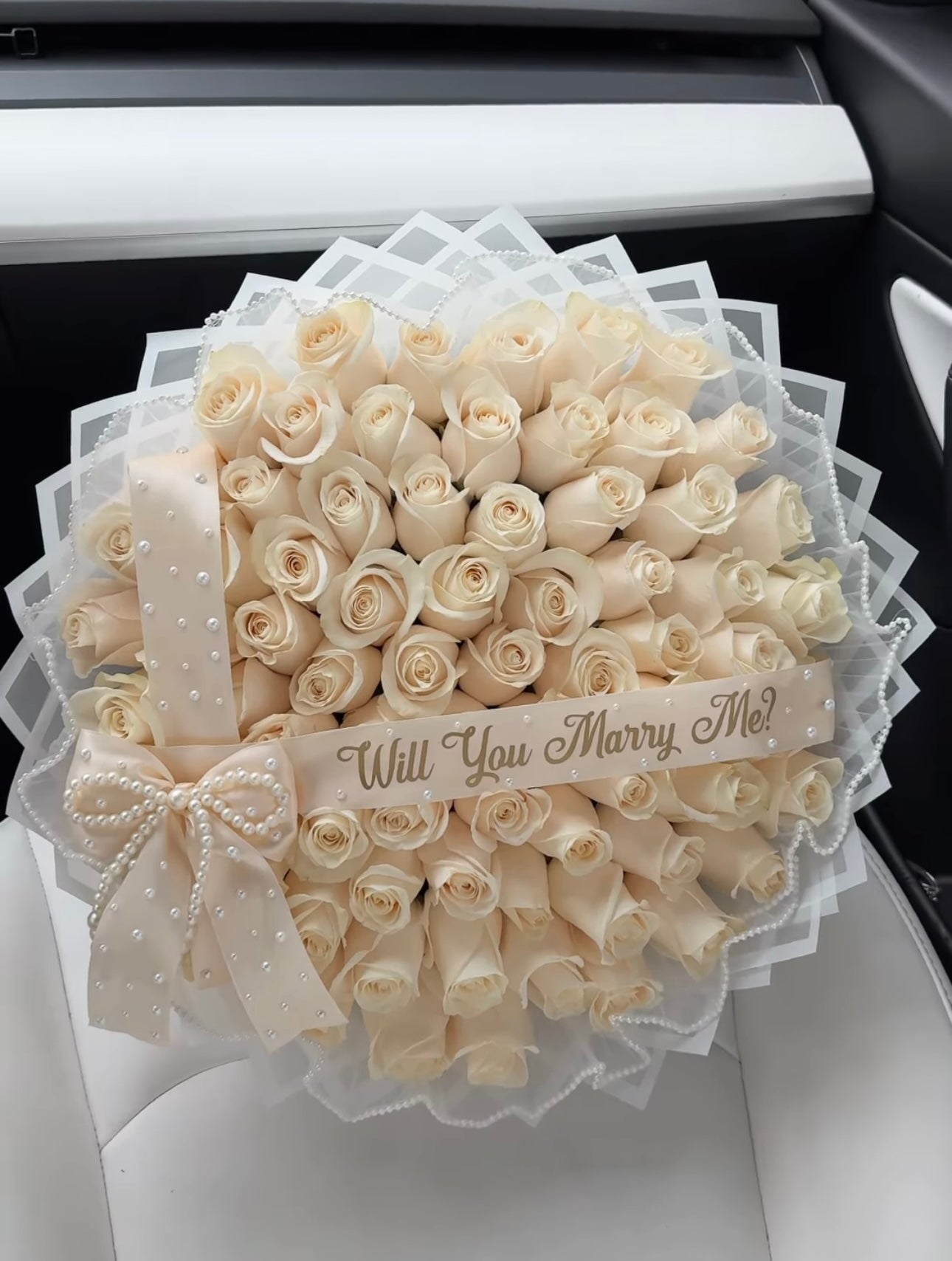White Roses Bouquet