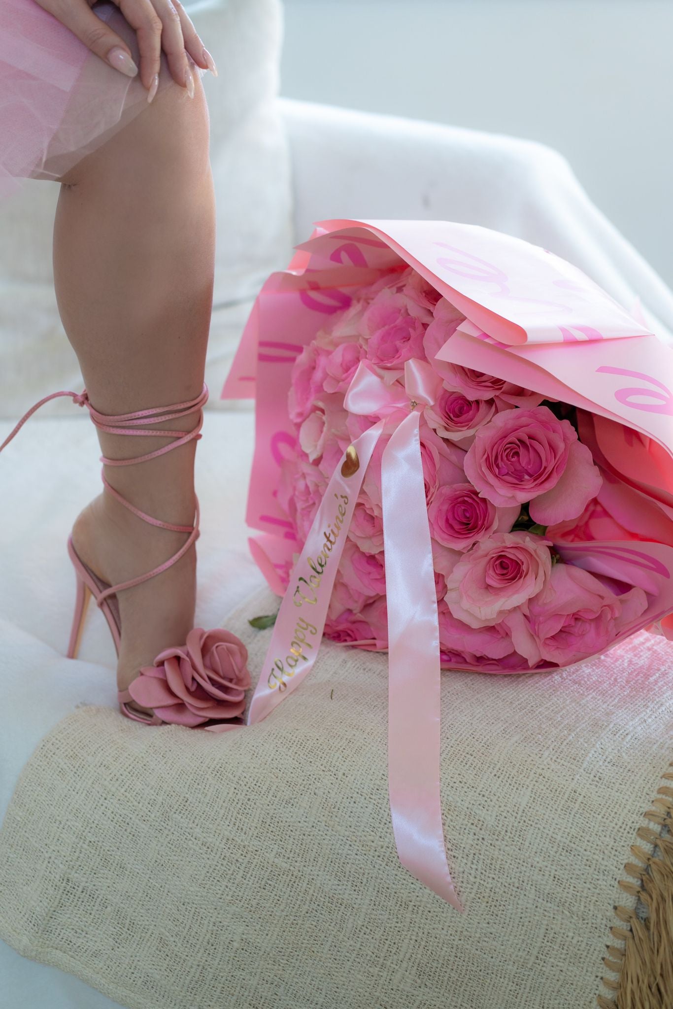 Pink Roses Bouquet