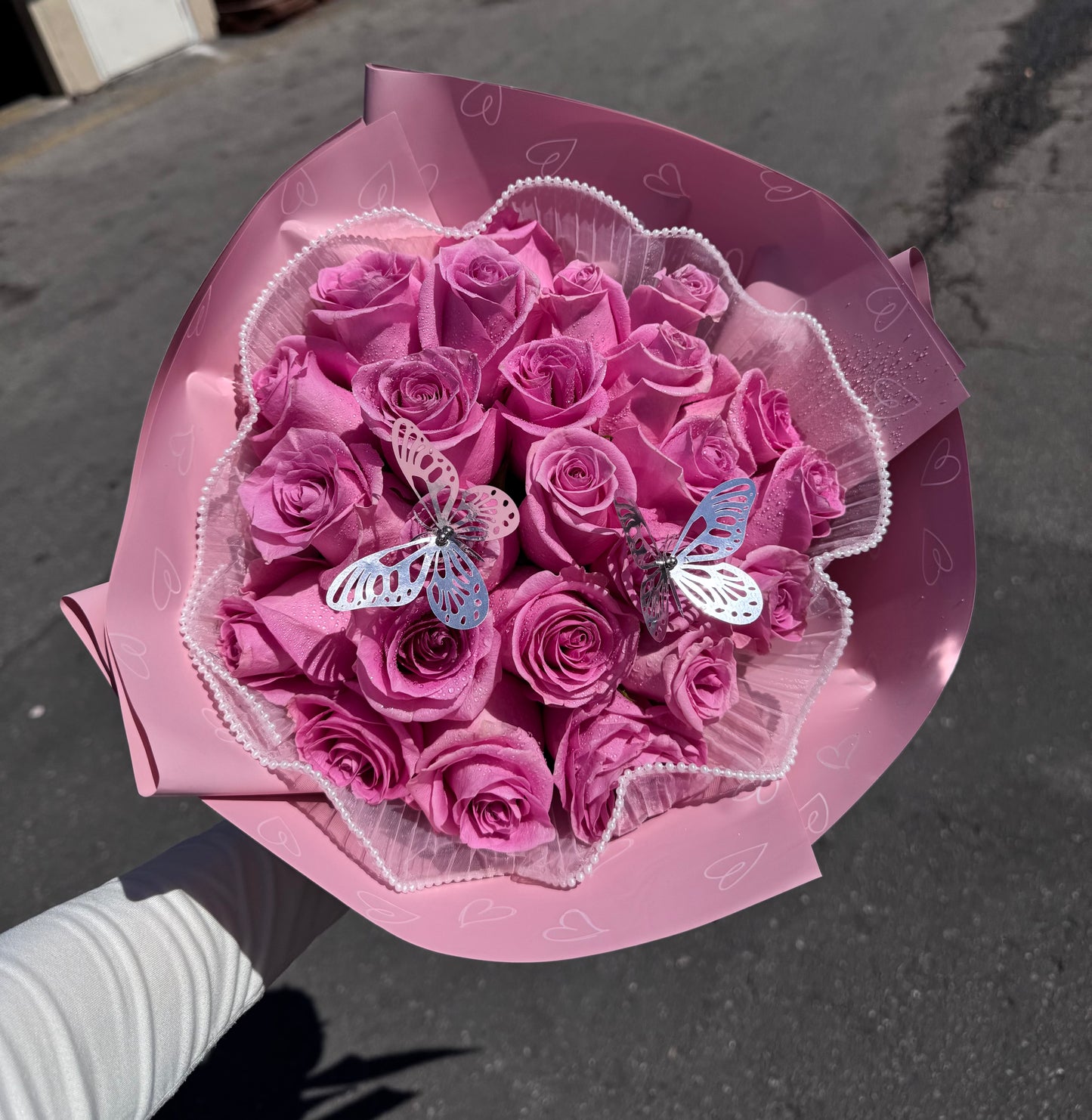 Pink Roses Bouquet