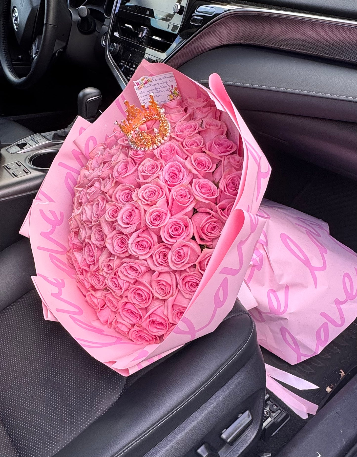 Pink Roses Bouquet