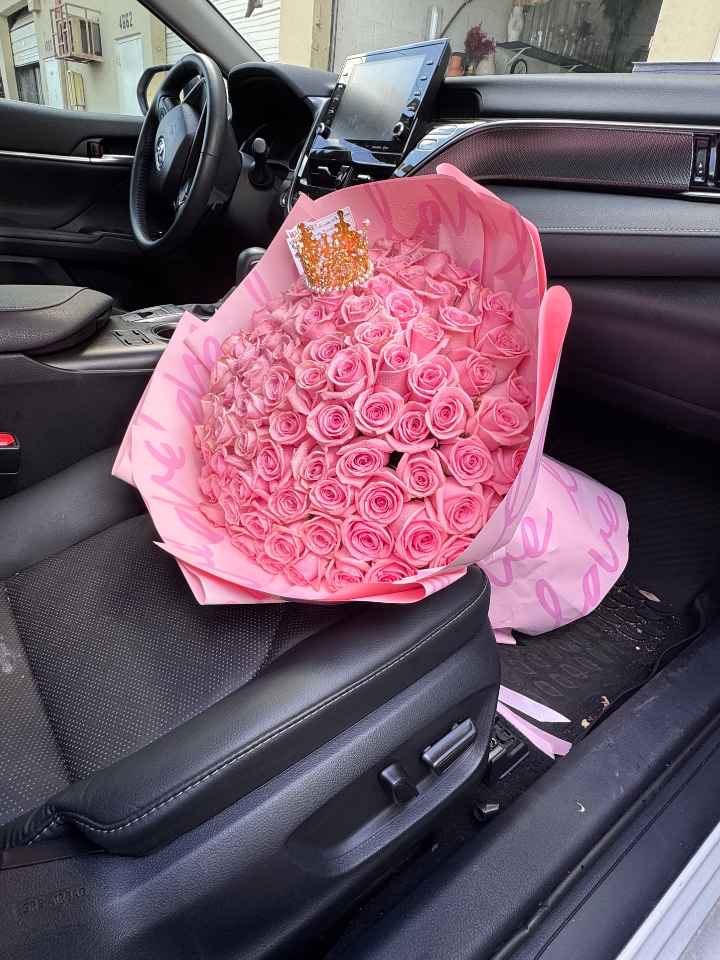 Pink Roses Bouquet