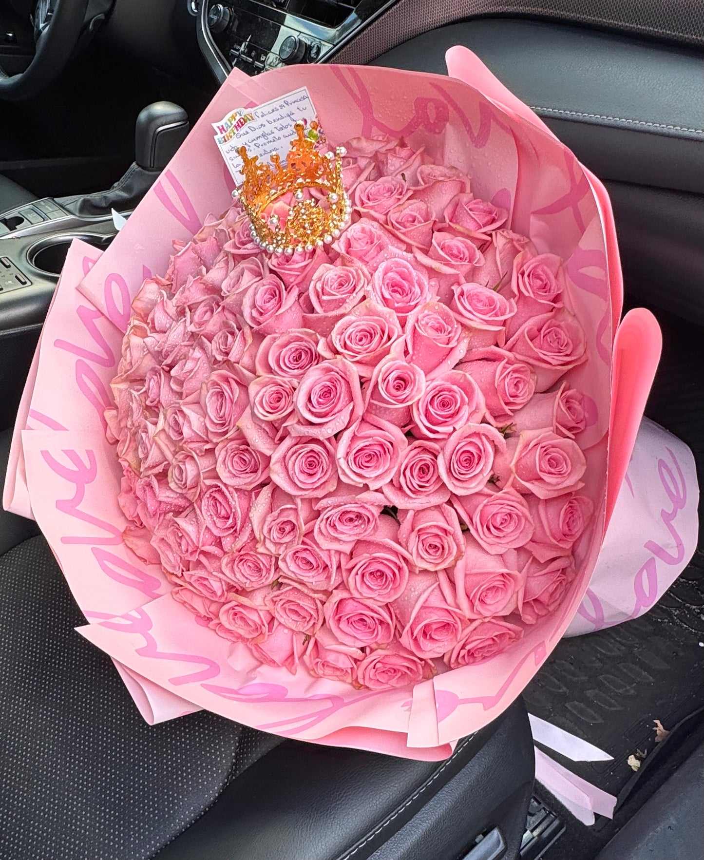 Pink Roses Bouquet