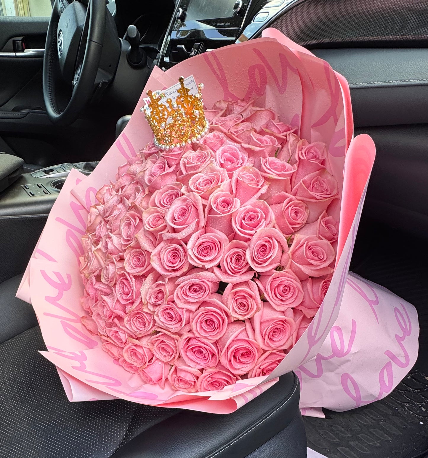 Pink Roses Bouquet