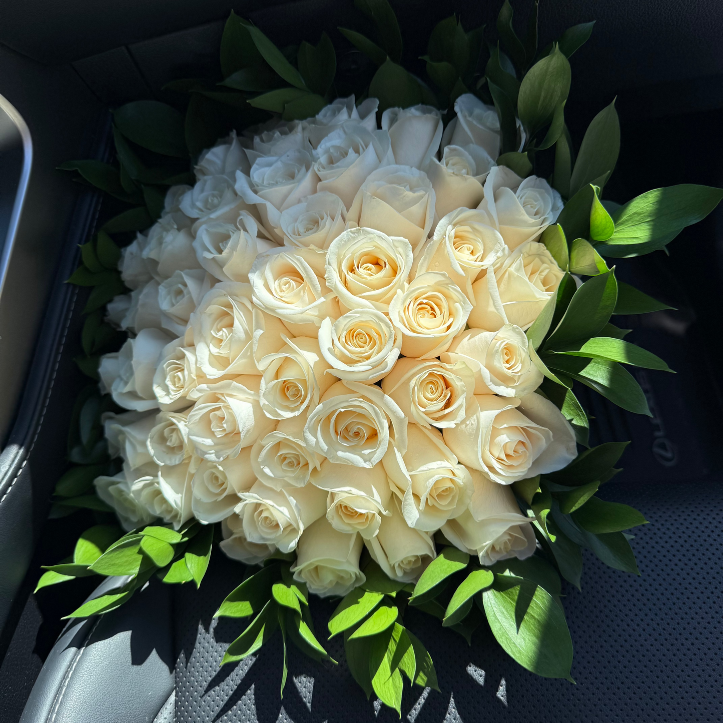 White Roses Bouquet