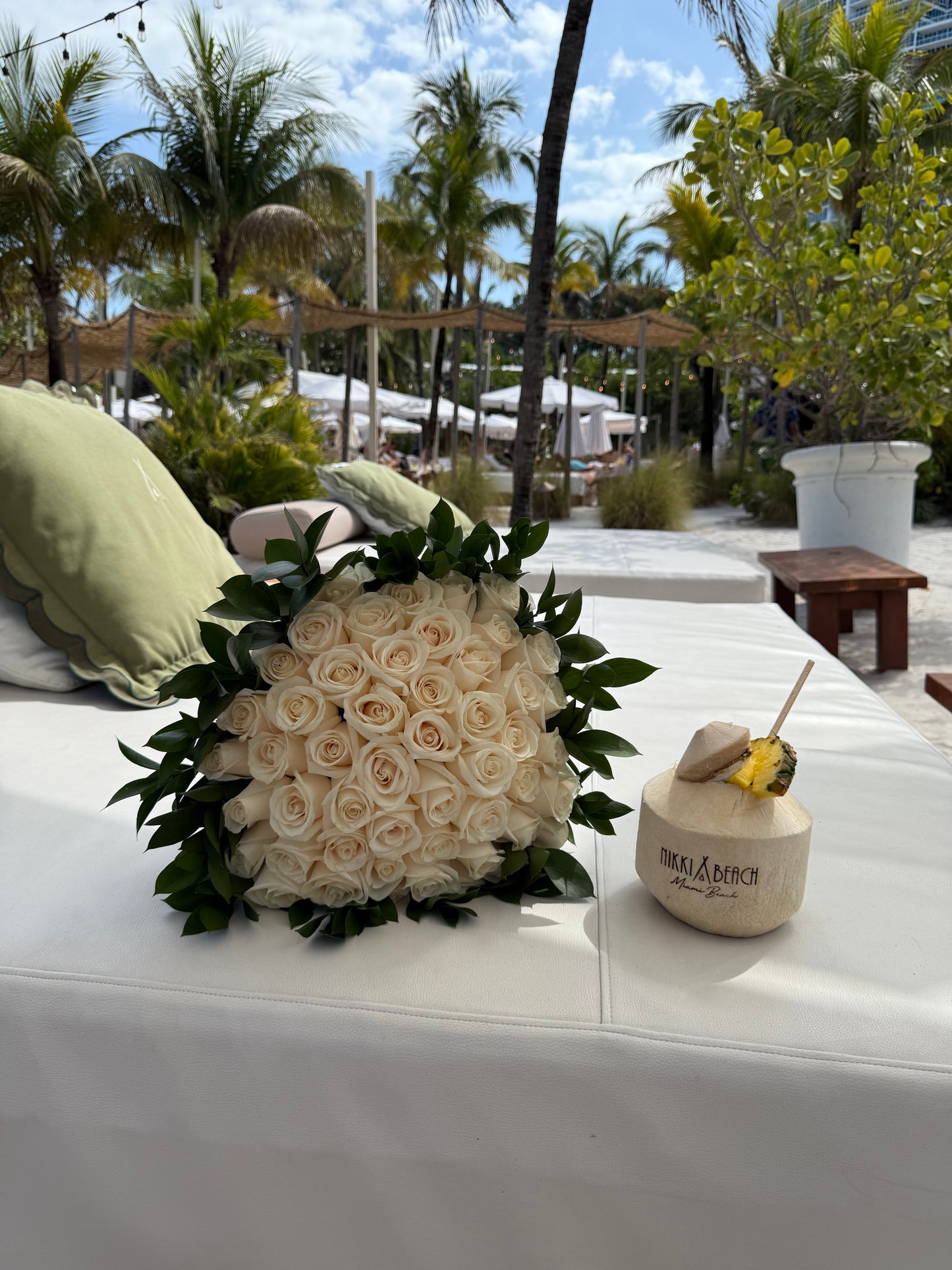 White Roses Bouquet