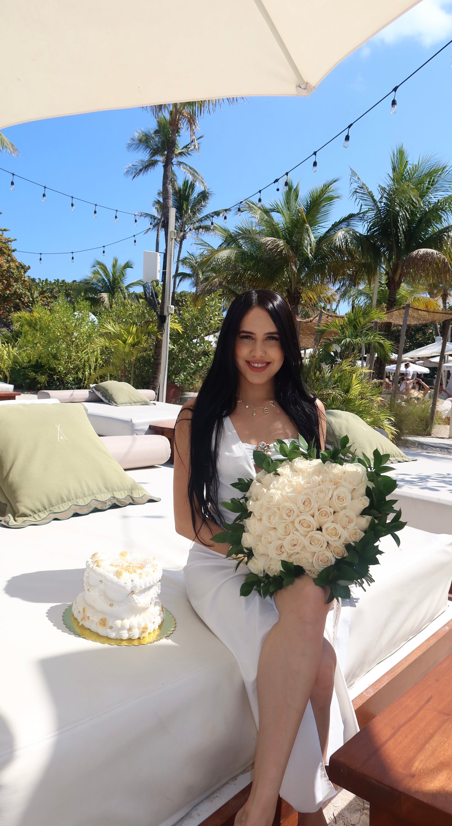 White Roses Bouquet