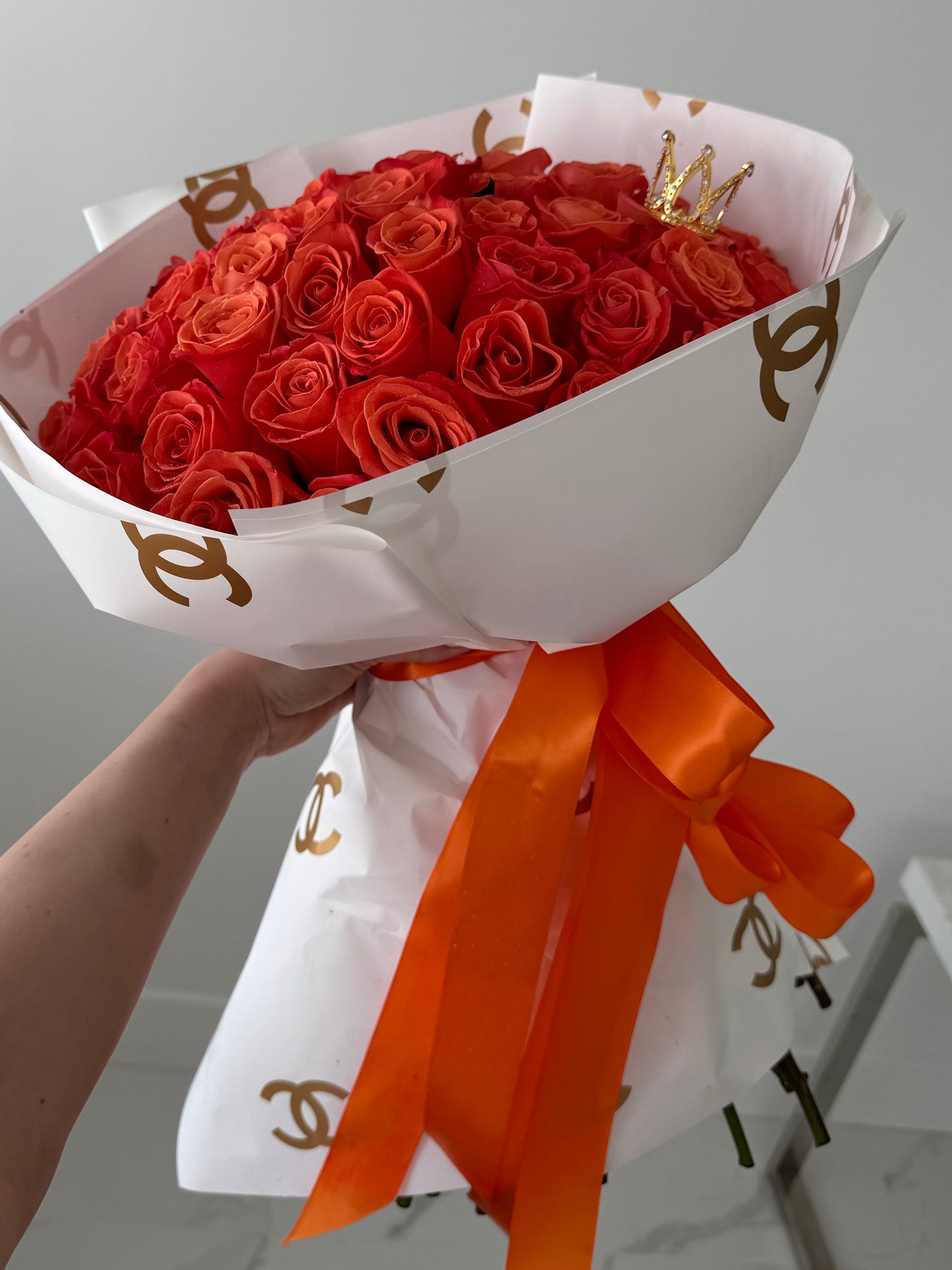 Orange Roses Bouquet
