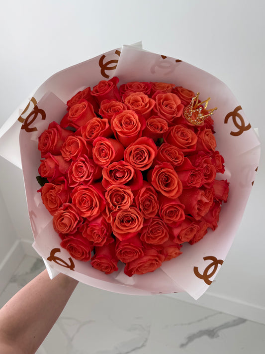 Orange Roses Bouquet