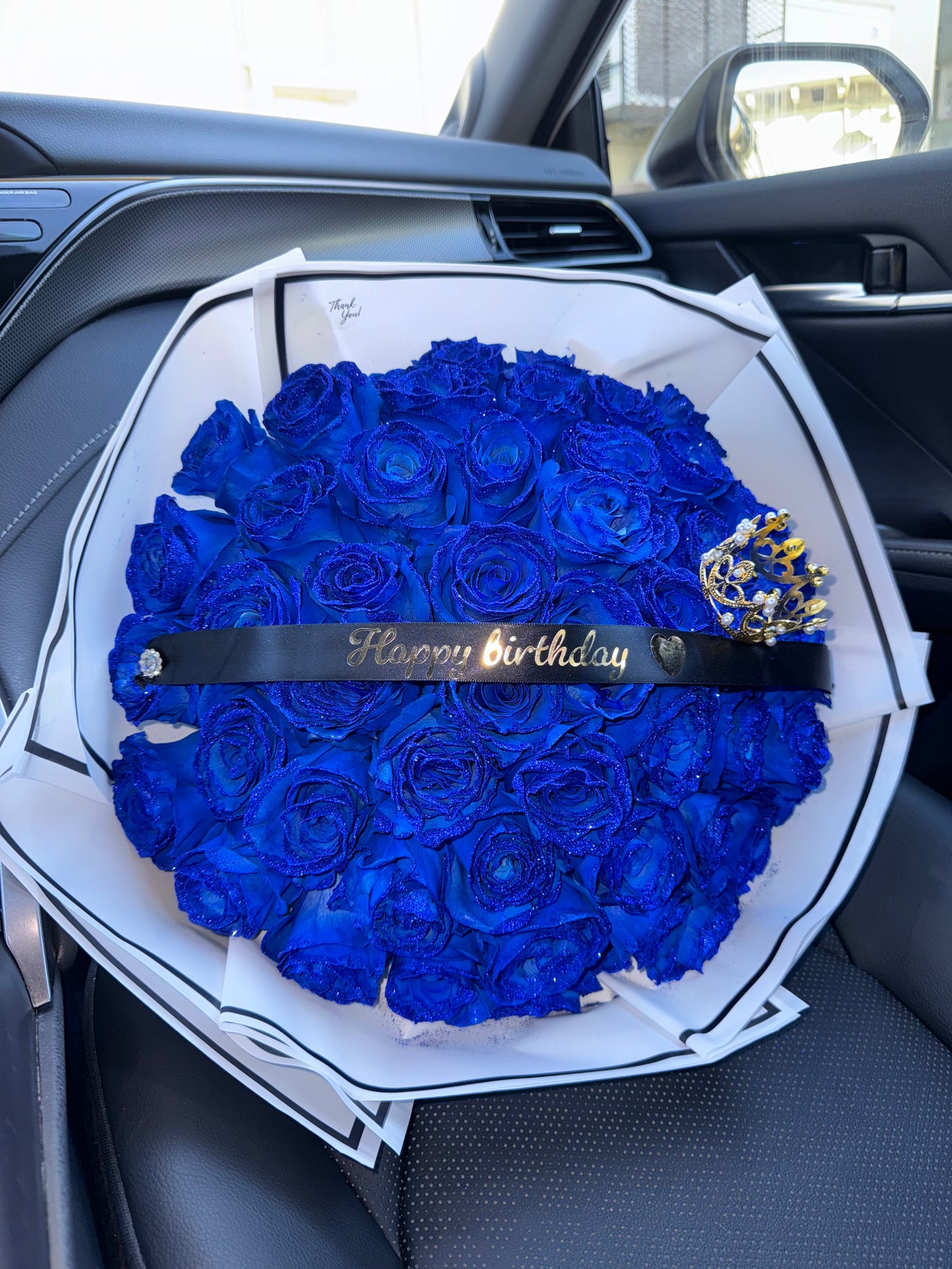 Blue Roses Bouquet