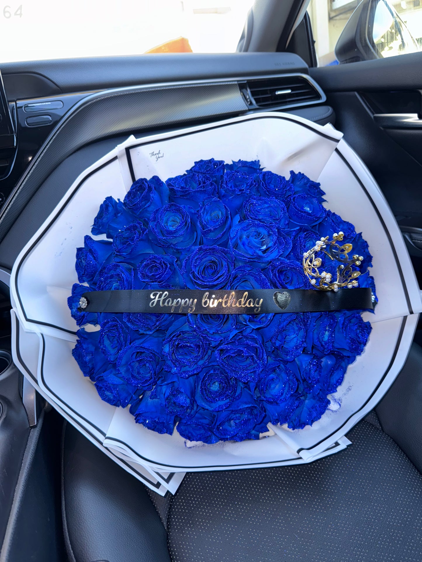 Blue Roses Bouquet