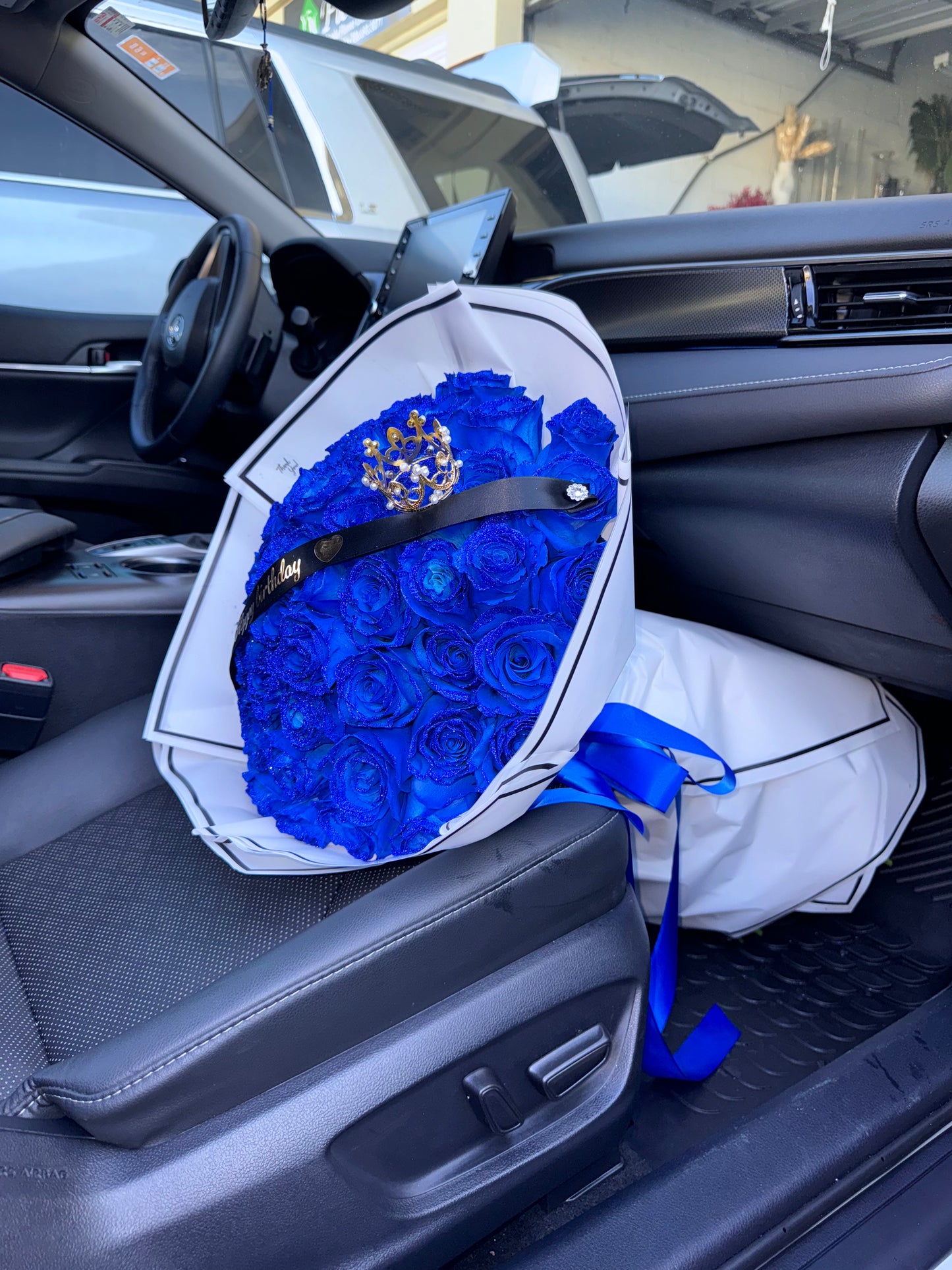 Blue Roses Bouquet