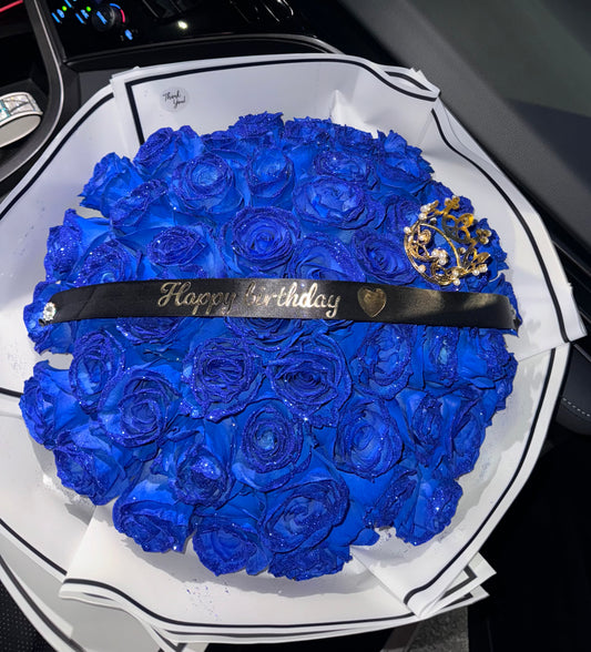 Blue Roses Bouquet