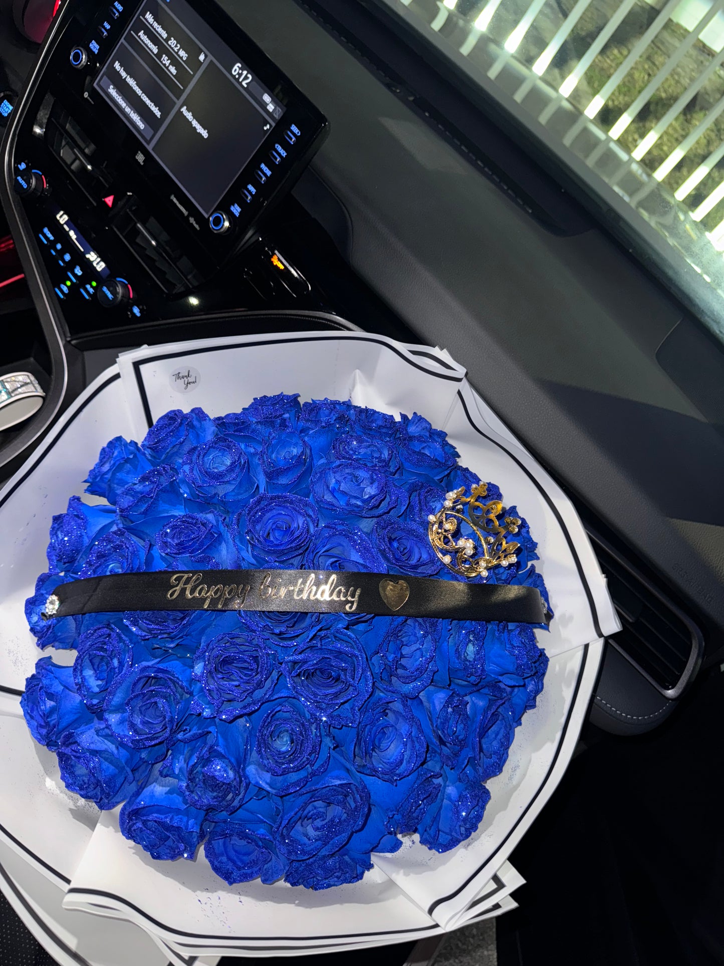 Blue Roses Bouquet