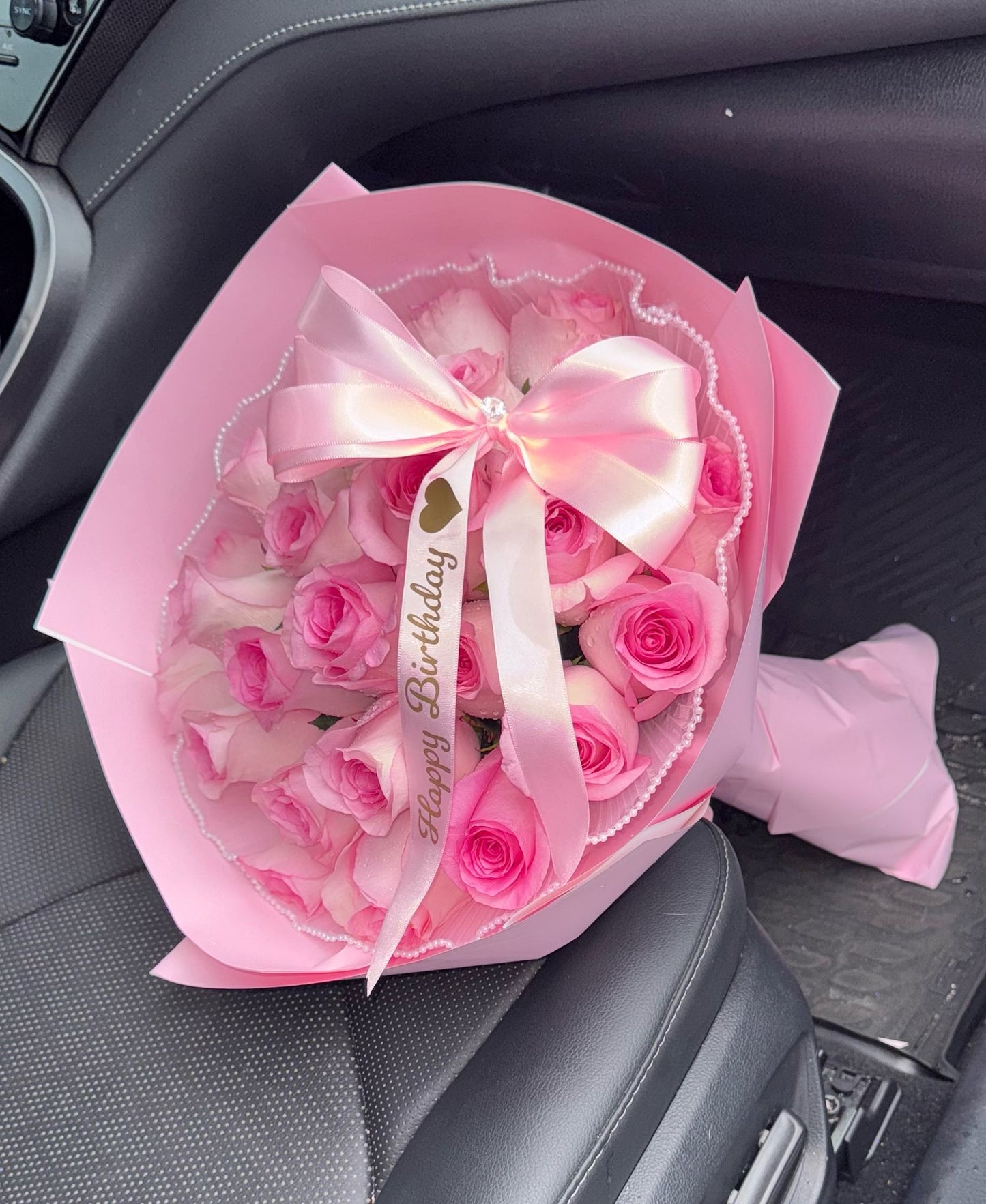 Pink Roses Bouquet
