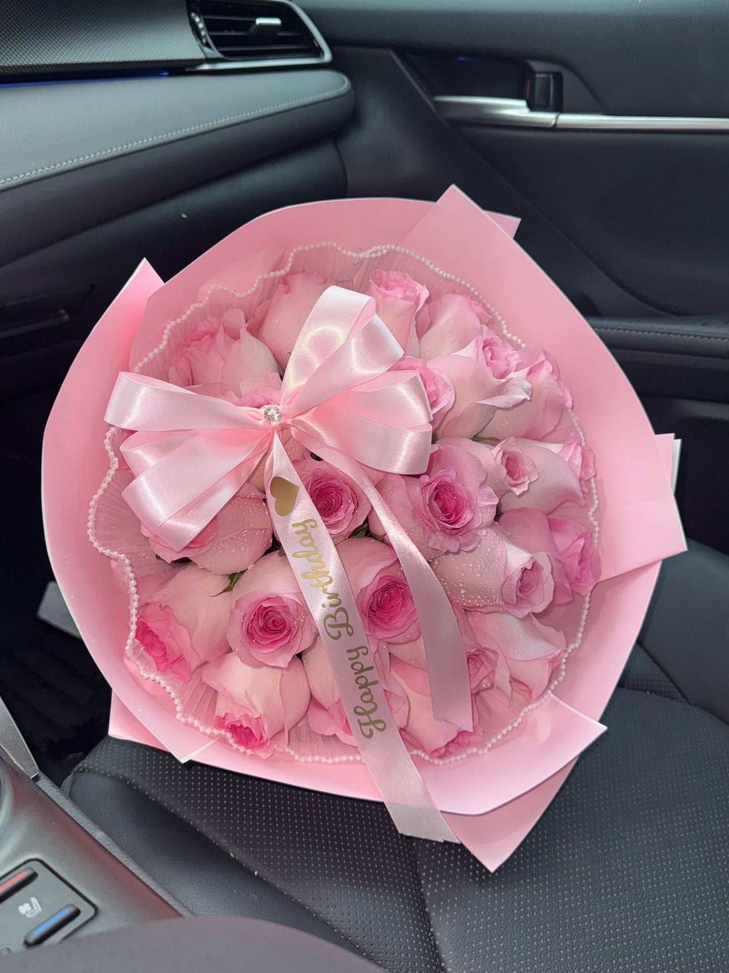 Pink Roses Bouquet