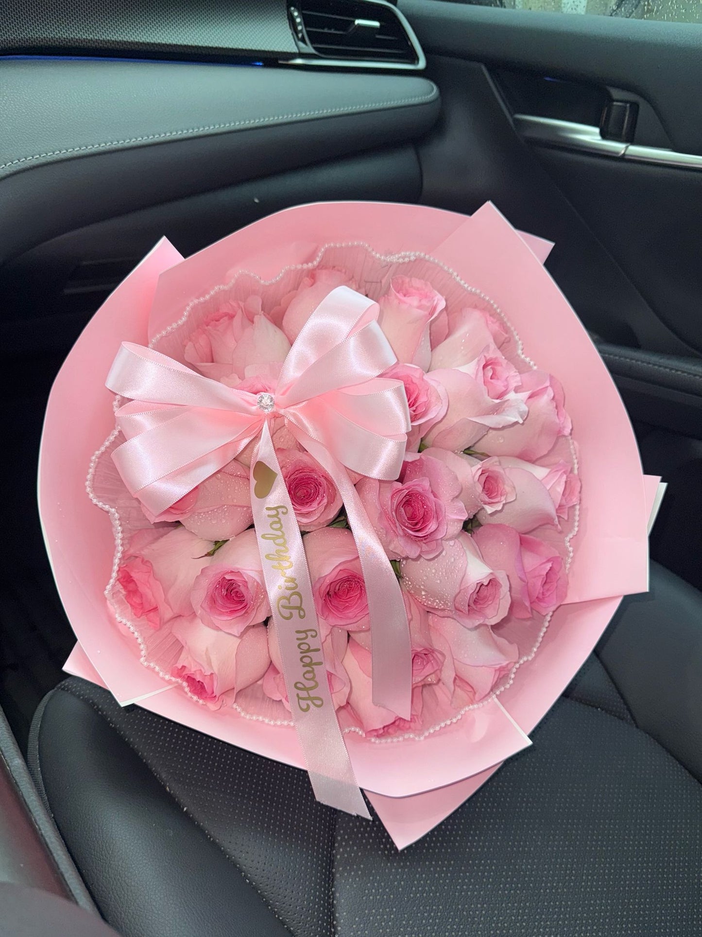 Pink Roses Bouquet