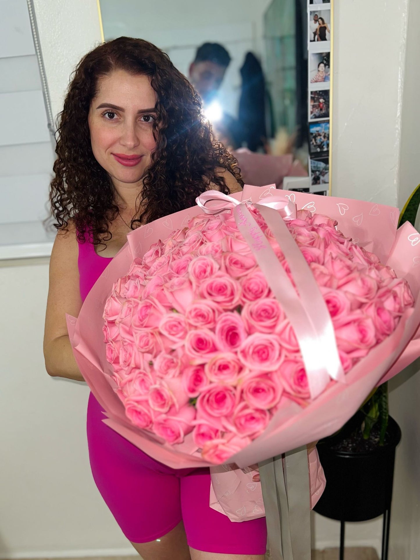 Pink Roses Bouquet