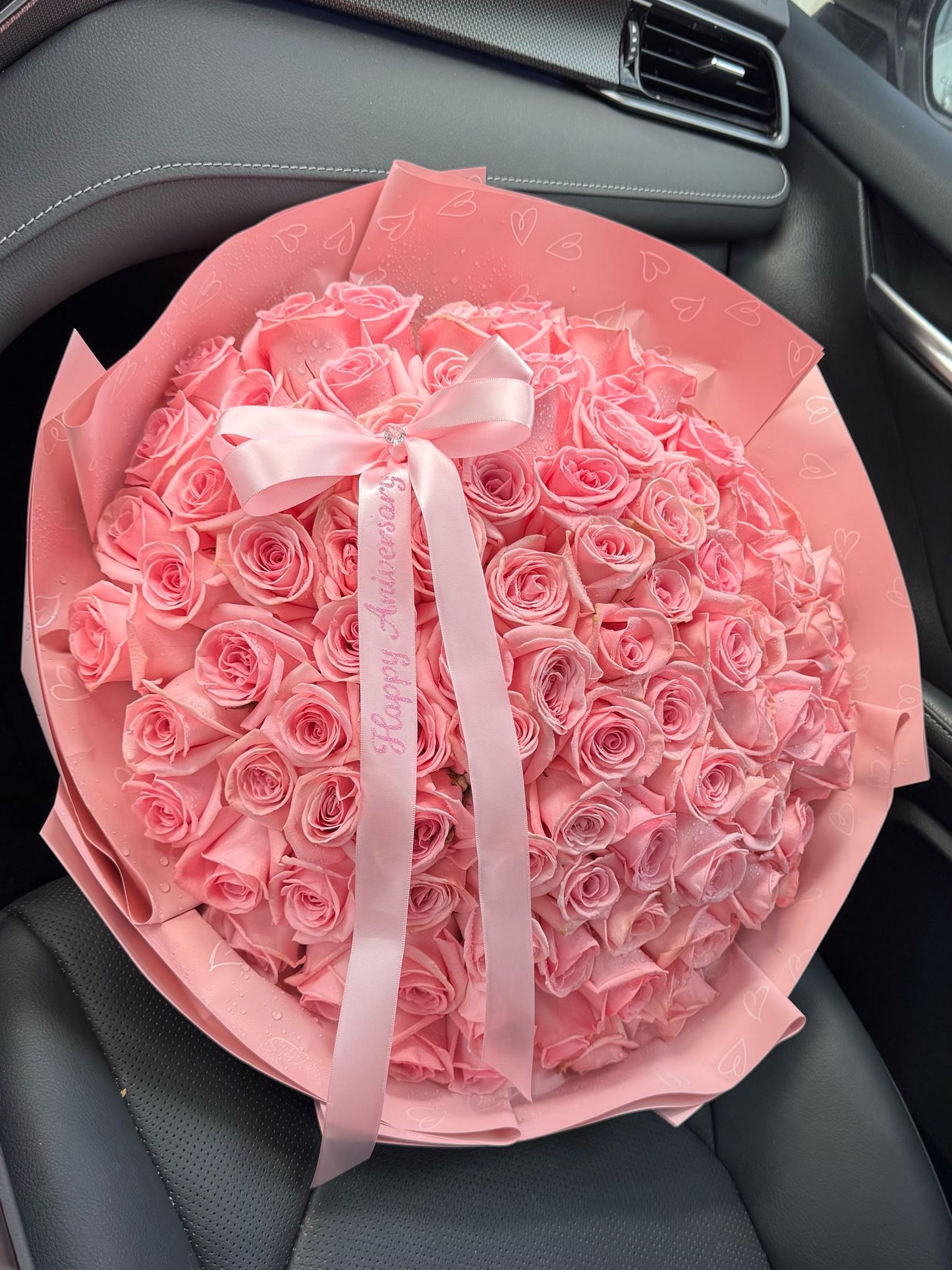 Pink Roses Bouquet
