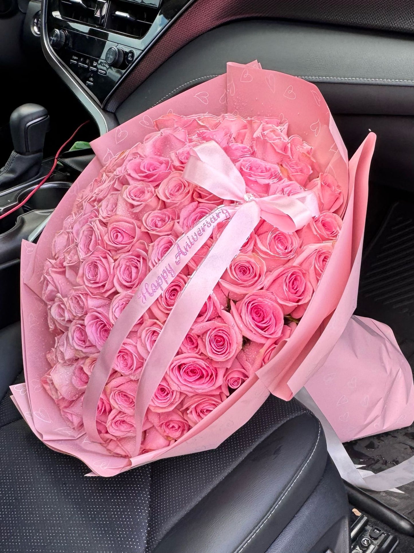 Pink Roses Bouquet