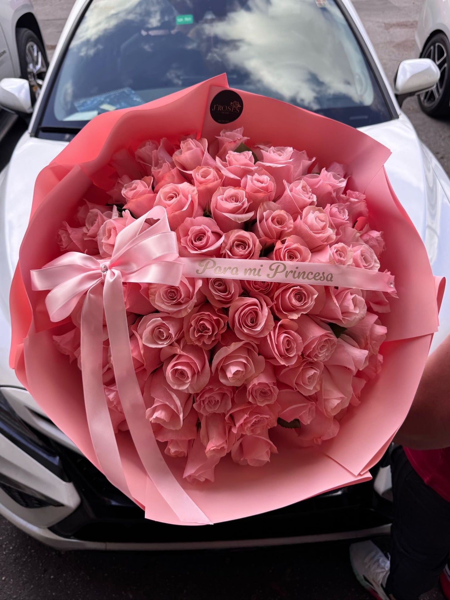 Pink Roses Bouquet