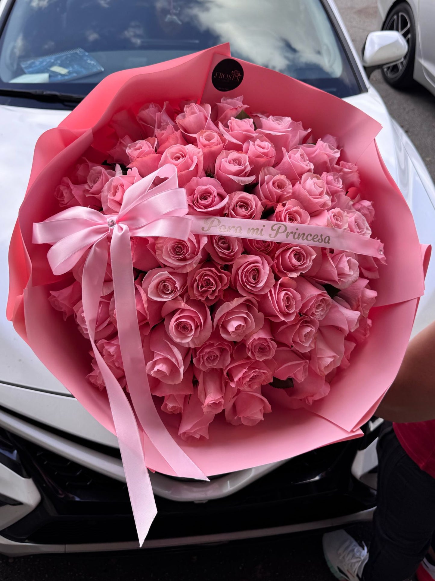 Pink Roses Bouquet