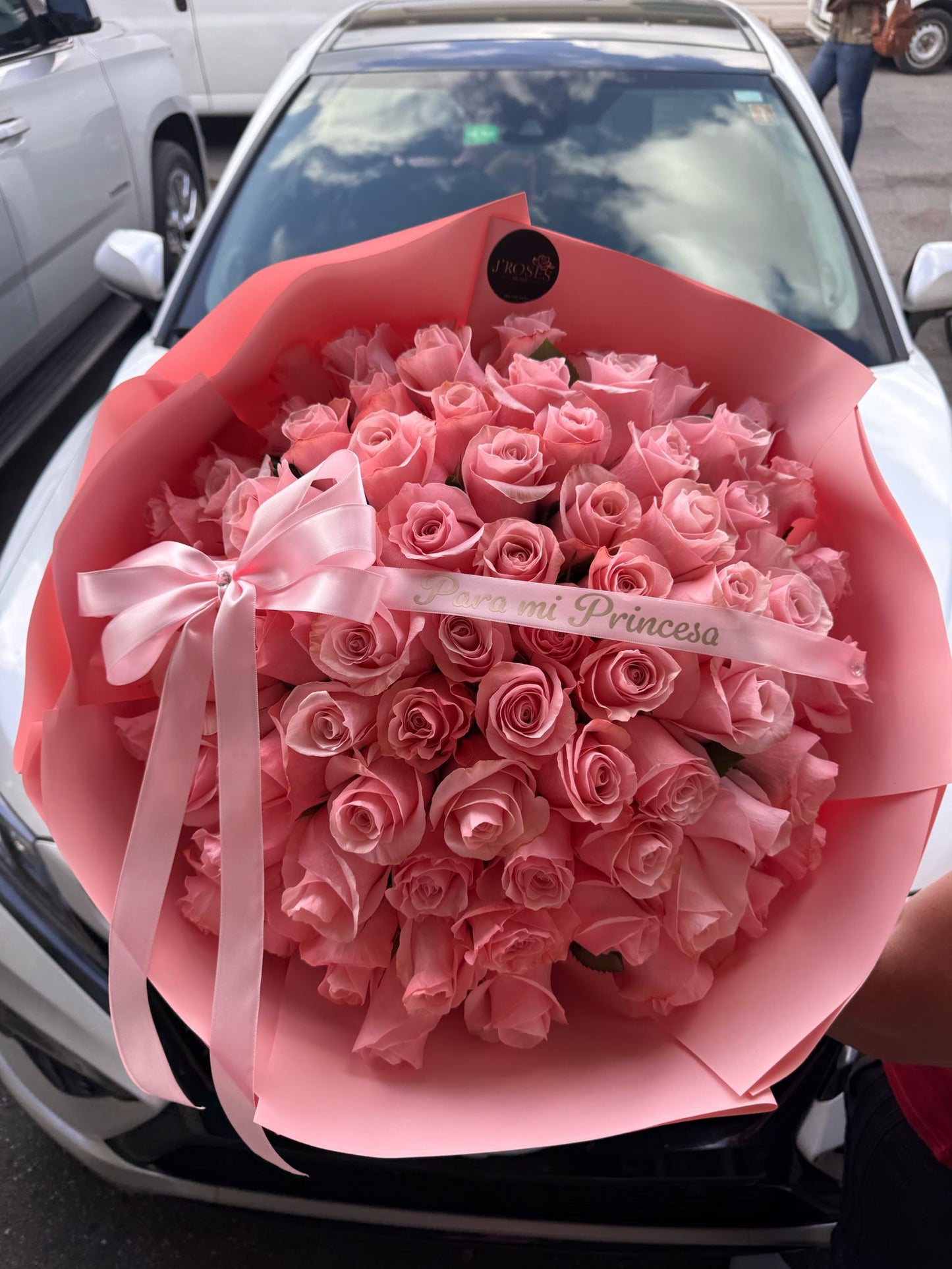 Pink Roses Bouquet