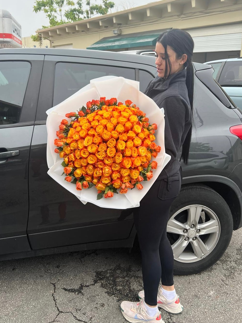 Orange Roses Bouquet